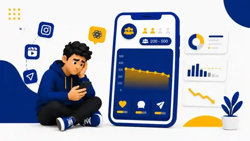 Why Followers Are Not Growing on Social Media