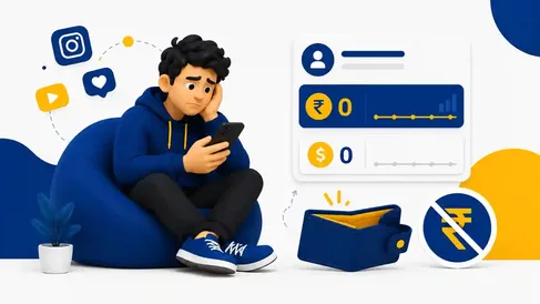 Zero Income from Social Media Marketing